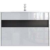 Тумба под раковину AM.PM Func 100 M8FFUX1001WG подвесная Белая глянцевая