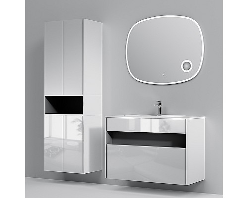 Тумба под раковину AM.PM Func 100 M8FFUX1001WG подвесная Белая глянцевая