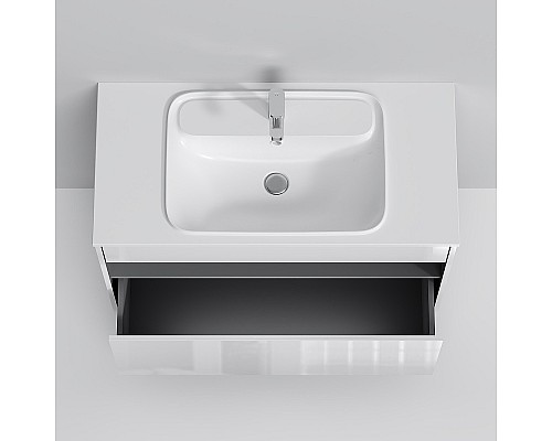 Тумба под раковину AM.PM Func 100 M8FFUX1001WG подвесная Белая глянцевая