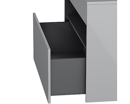 Тумба под раковину AM.PM Func 100 M8FFUX1001WG подвесная Белая глянцевая