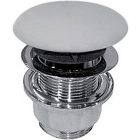 Донный клапан Globo FI012BI click-clack Белый матовый