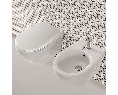 Унитаз Globo Grace GRS03.BI подвесной без сиденья