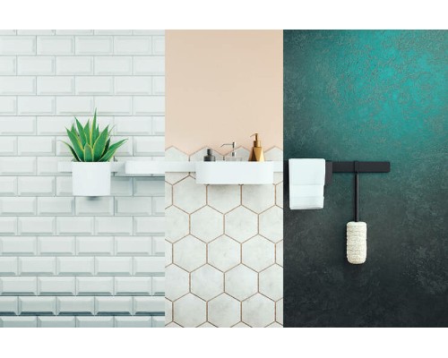 Крючок Hansgrohe WallStoris Черный матовый