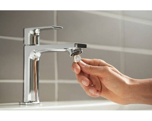 Смеситель для раковины Hansgrohe Rebris E Хром