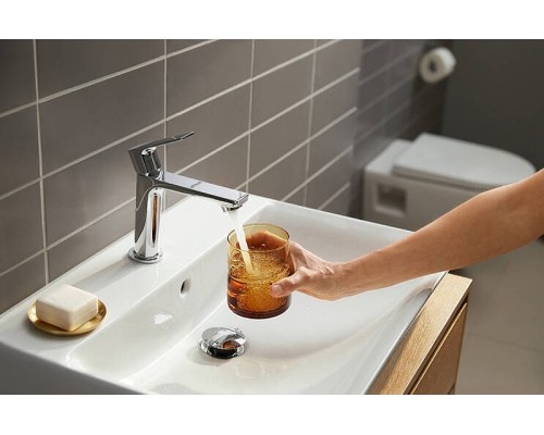 Смеситель для раковины Hansgrohe Rebris E Хром