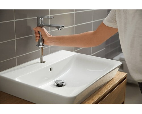 Смеситель для раковины Hansgrohe Rebris E Хром