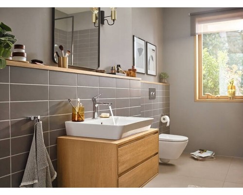 Смеситель для раковины Hansgrohe Rebris E Хром