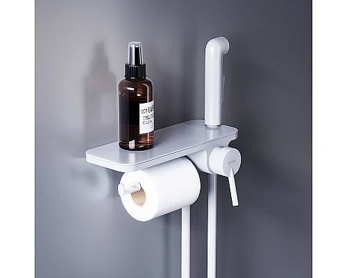 Гигиенический душ со смесителем Damixa Jupiter 773500200 Белый матовый