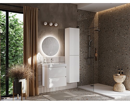 Тумба под раковину Roca Ona 60 A857613509 подвесная Белая матовая