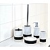 Стакан для ватных дисков Ridder Chic 2137710 Черный