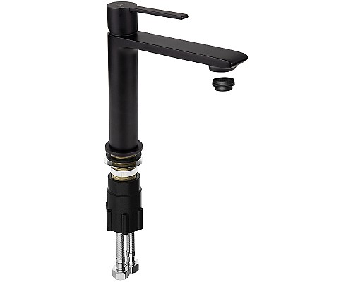 Смеситель для раковины Kaiser Serio 05311-9 Черный матовый