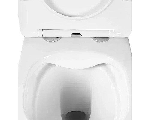 Комплект унитаза с инсталляцией Aquatek Set Aquatek Вега cmp-017 с сиденьем Микролифт и Черной матовой клавишей смыва