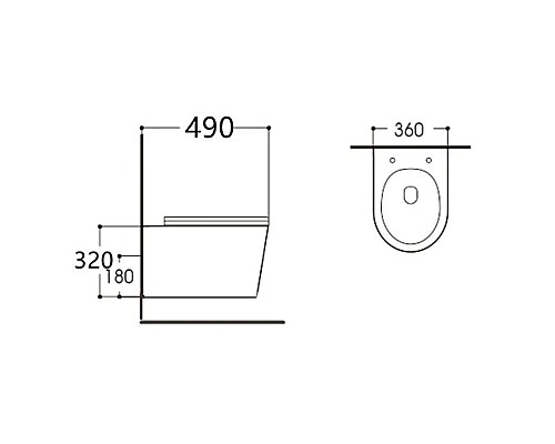 Комплект унитаза с инсталляцией Aquatek Set Aquatek Вега cmp-017 с сиденьем Микролифт и Черной матовой клавишей смыва
