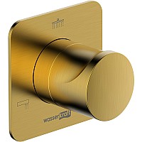 Переключатель потоков WasserKRAFT Havel A283 Золото матовое
