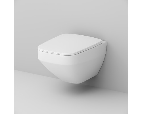 Унитаз AM.PM Inspire V2.0 FlashClean подвесной с гигиеническим душем и ершиком с сиденьем Микролифт