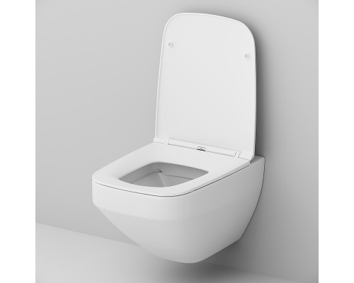 Унитаз AM.PM Inspire V2.0 FlashClean подвесной с гигиеническим душем и ершиком с сиденьем Микролифт