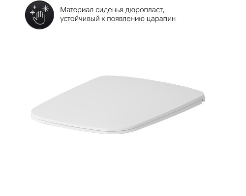Унитаз AM.PM Inspire V2.0 FlashClean подвесной с гигиеническим душем и ершиком с сиденьем Микролифт