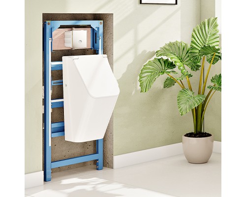 Инсталляция Vitra Frame 880-3800 для писсуара Синяя