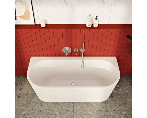 Акриловая ванна Vitra Geo180x80 без гидромассажа