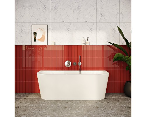 Акриловая ванна Vitra Geo180x80 без гидромассажа