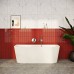 Акриловая ванна Vitra Geo180x80 без гидромассажа