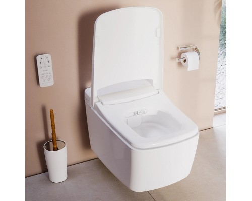 Унитаз биде Vitra V-Care Prime подвесной с сиденьем Микролифт