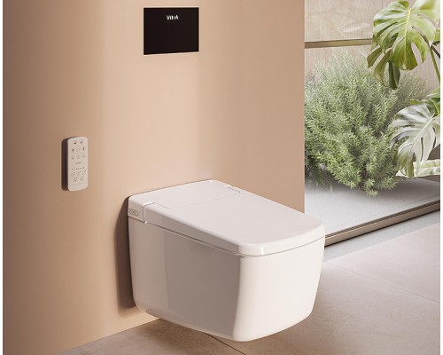 Унитаз биде Vitra V-Care Prime подвесной с сиденьем Микролифт