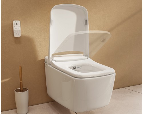 Унитаз биде Vitra V-Care Prime подвесной с сиденьем Микролифт