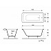 Чугунная ванна Delice Prestige 170x80 DLR230615R с отверстиями под ручки без антискользящего покрытия