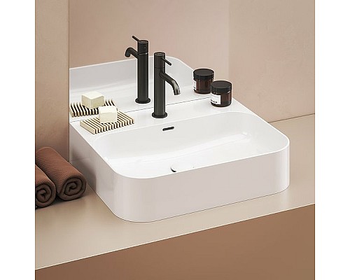 Раковина Ravak Ceramic Slim Wall R 55 XJX01155006 Белая Раковина Ravak Ceramic Slim Wall R 55 XJX01155006 Белая