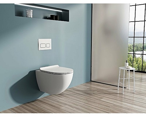 Унитаз Ravak Vita RimOff X01860 подвесной без сиденья