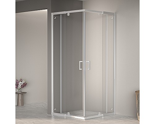 Душевой уголок RGW Passage PA-038 80x80 350803888-11 профиль Хром стекло прозрачное
