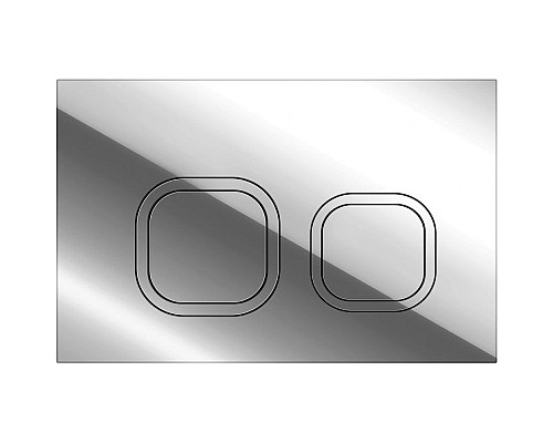 Клавиша смыва Esbano LPS-10SC ESINLPS10SC Хром глянцевый