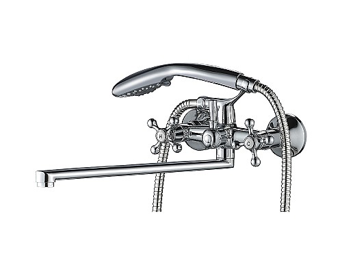 Смеситель для ванны WesnaArt Rassvet RAS02-320 универсальный Хром