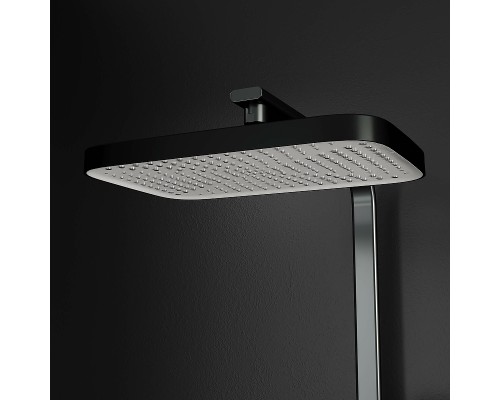Душевая система RGW Shower Panels SP-35B 51140135-04 с термостатом Черная матовая