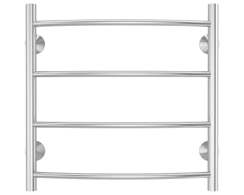 Водяной полотенцесушитель Terminus Классик П4 500x500 4670078544117 Хром, нижнее подключение, G 1/2" ВР