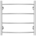Водяной полотенцесушитель Terminus Классик П4 500x500 4670078544117 Хром, нижнее подключение, G 1/2" ВР