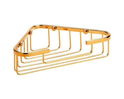 Полка корзина Bemeta Brilo 161208340 угловая Золото