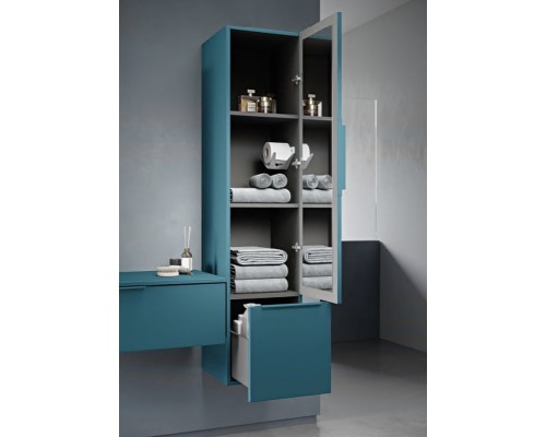 Шкаф пенал Cezares Premium 35 55504 подвесной Grigio nuvola