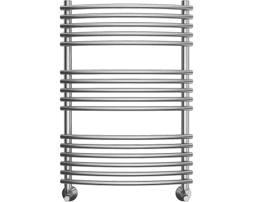 Водяной полотенцесушитель Terminus Марио П16 500х800 4670078530738 Хром, нижнее подключение, G 1/2" ВР, с комплектом вентилей