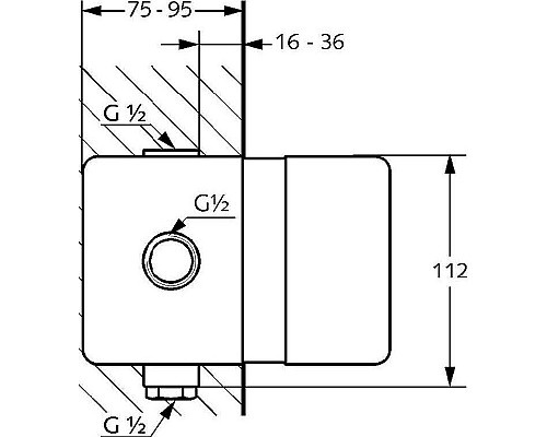 Душевая система Kludi Bozz 387363976 Черная матовая