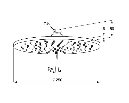 Душевая система Kludi Bozz 387363976 Черная матовая