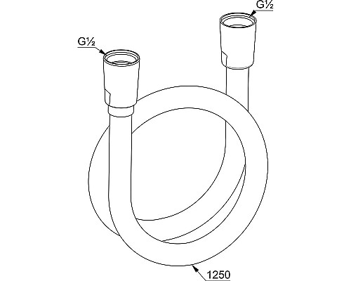 Душевая система Kludi Bozz 387363976 Черная матовая