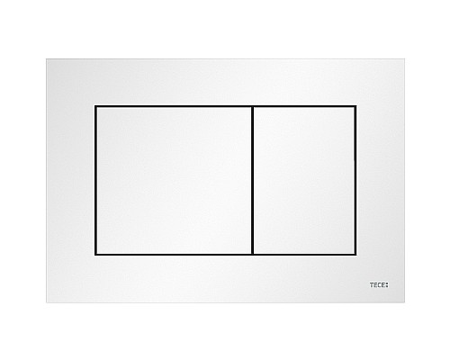Клавиша смыва Tece Now 9240417 для унитаза Белая матовая