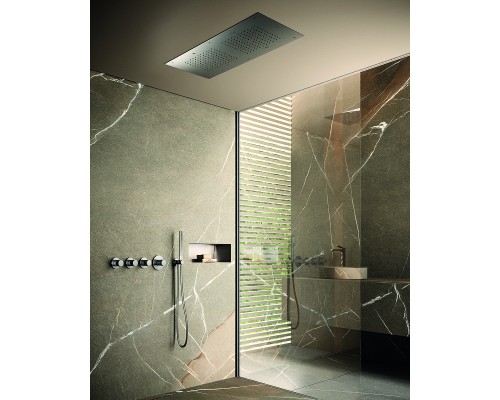 Смеситель для душа Paffoni Modular Box MDE019CR с термостатом Хром