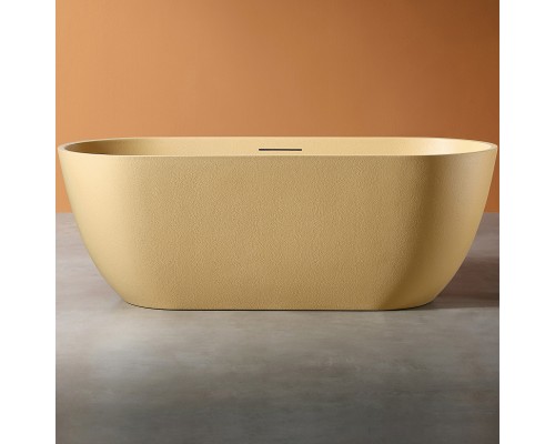 Ванна из искусственного камня Abber Frankfurt 170x75 AM9941MS Песочная матовая без гидромассажа