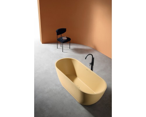 Ванна из искусственного камня Abber Frankfurt 170x75 AM9941MS Песочная матовая без гидромассажа