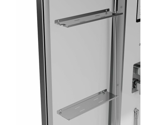 Душевая кабина Black&White Galaxy G8891 100х100 889100 с паром без гидромассажа