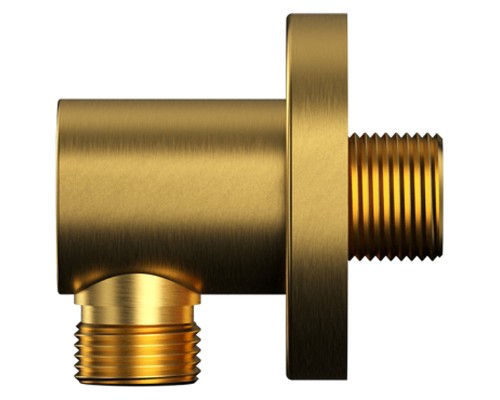 Душевая система Whitecross Y brushed gold YSET09GLB с термостатом Брашированное золото