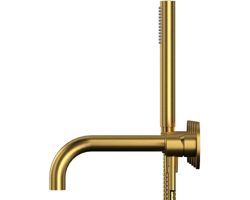 Смеситель для ванны Whitecross Y brushed gold Y1240GLB Брашированное золото